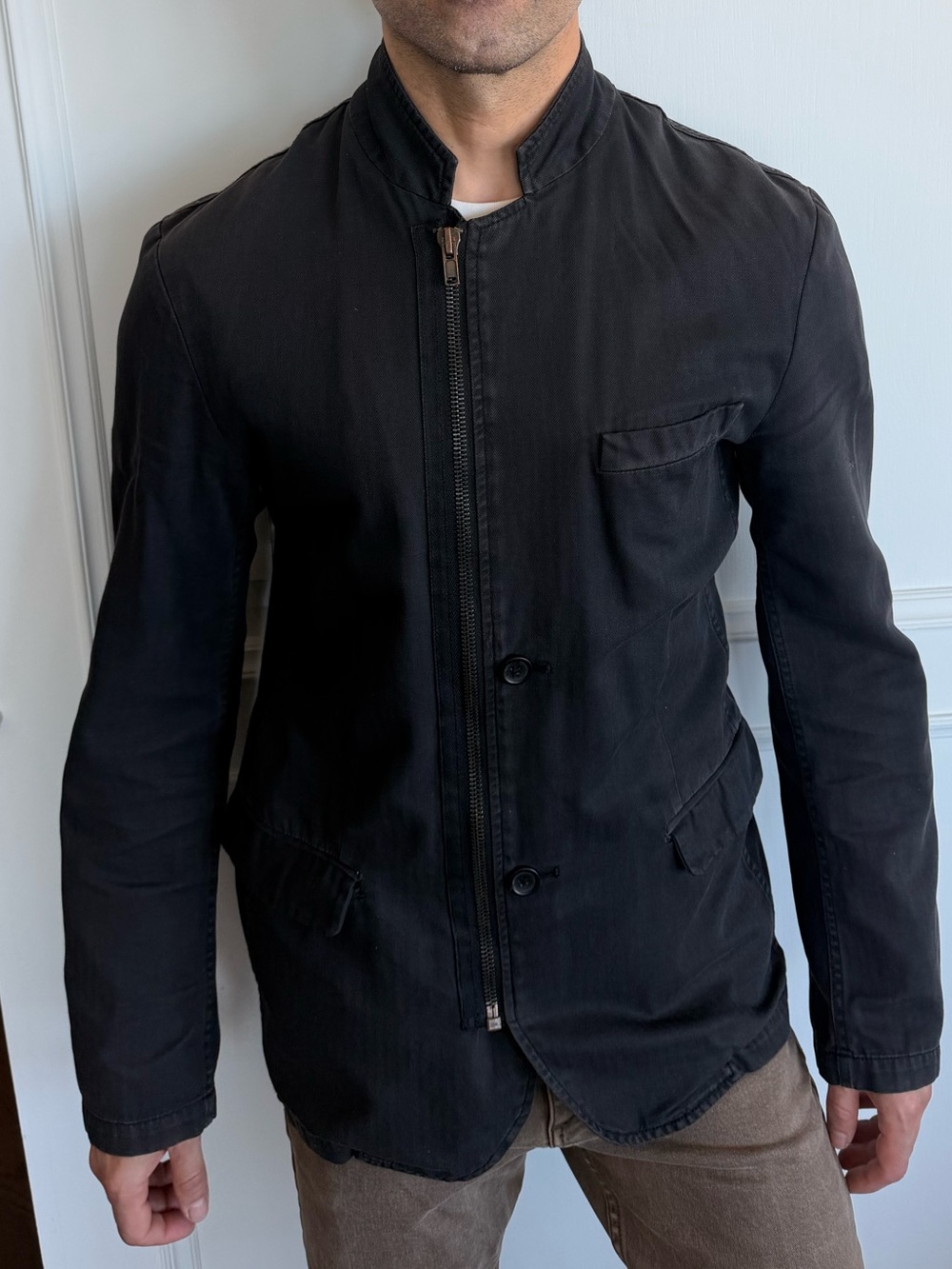 Marc by Marc Jacobs Men's Lightweight Zip-Front Shirt Jacket